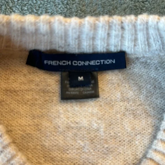 French Connection Drawstring Boxy Sweater M - Picture 3 of 4
